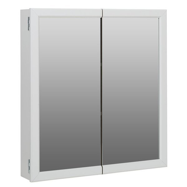 MED/CABINET MIRROR WHT, Zenna Home, Mfr#: WBW2426